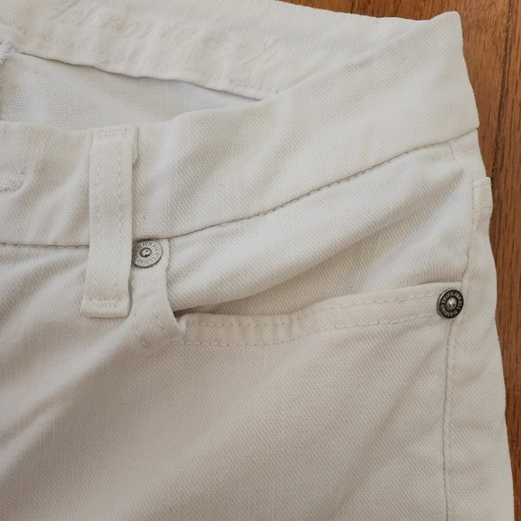 White Seven for All Mankind Jeans Size 28 - Picture 9 of 12